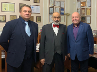 Г. Б. Мирзоев провёл рабочую встречу с президентом МКА «Санкт-Петербург» А.В. Белкиным